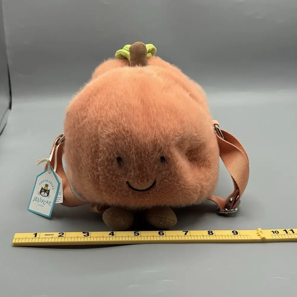 Jellycat Amuseables Peach Shoulder Bag 8